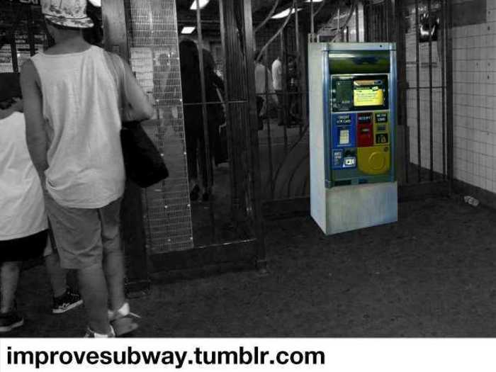 6. Metrocard Machines On Platforms