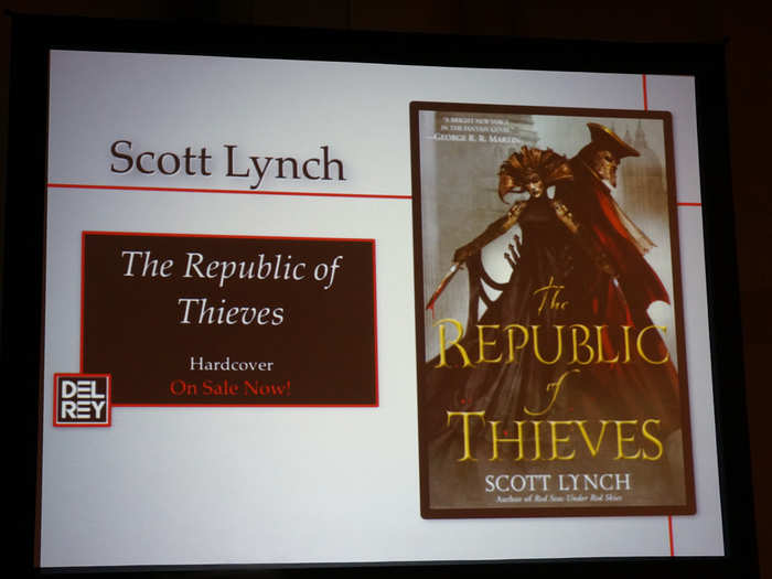 "The Republic Of Thieves" by Scott Lynch (Out now)