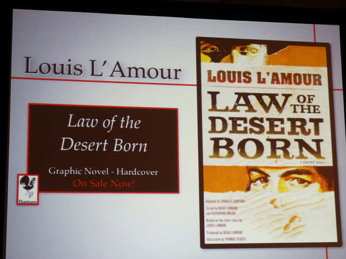 Graphic novel "Law Of The Desert Born" by Louis L