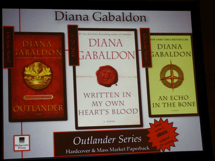 "The Outlander Series" by Diana Gabaldon (Out now)