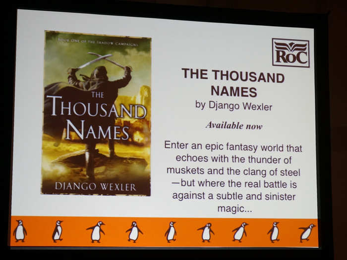 "The Thousand Names: Book One Of The Shadow Campaigns" by Django Wexler (Out now)