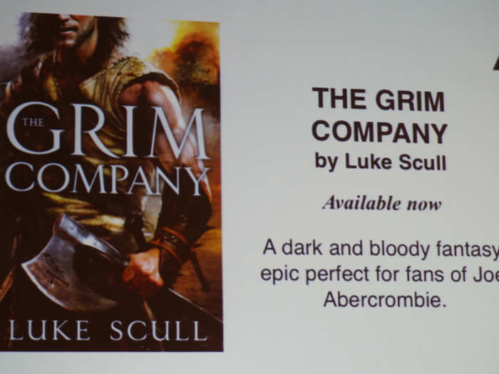 "The Grim Company" by Luke Scull (Out now)