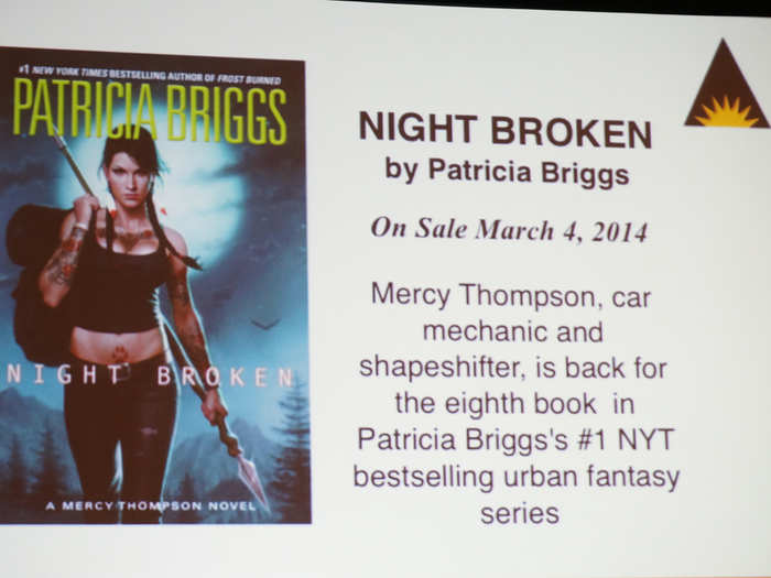 "Night Broken (A Mercy Thompson Novel)" by Patricia Briggs (March 14, 2014)