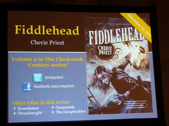 "Fiddlehead (The Clockwork Century)" by Cheri Priest (November 12, 2013)