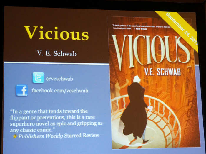 "Vicious" by V.E. Schwab (Out now)