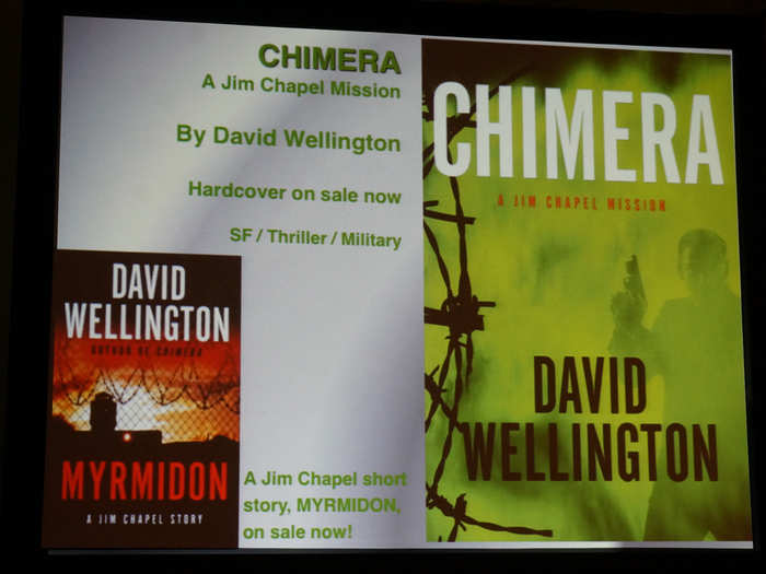 "Chimera: A Jim Chapel Mission" By David Wellington (Out now)