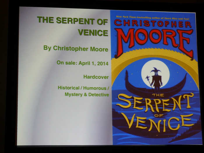 "The Serpent Of Venice" by Christopher Moore (April 22, 2014)