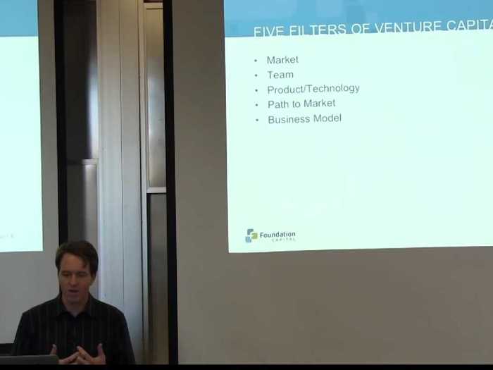 Stanford: Entrepreneurship Through The Lens Of Venture Capital