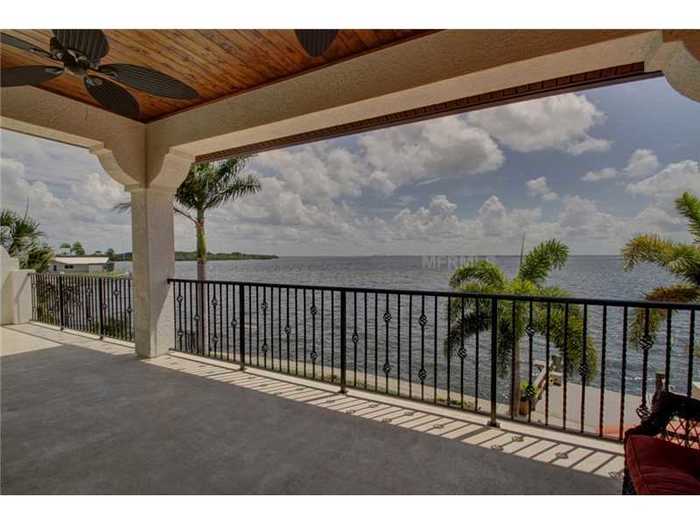 The master bedroom also has its own large balcony.