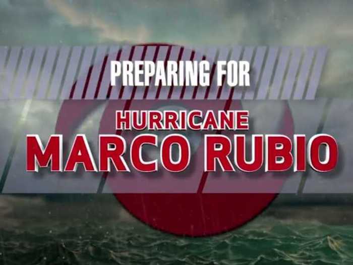 Senator Marco Rubio of Florida was one of several members of congress skewered in Graf