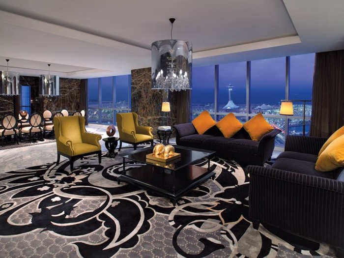 Royal Ethiad Suite: Jumeirah at Ethiad Towers, Abu Dhabi