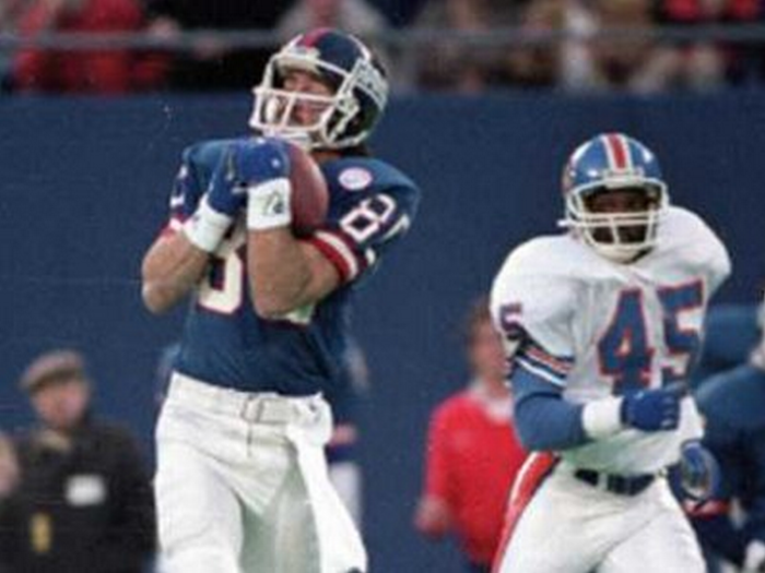 Former Giants wide-receiver Phil McConkey runs a broker-dealer these days.