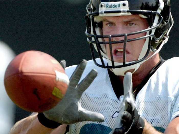 Former NFL tight end Pete Mitchell works at an investment management firm now.