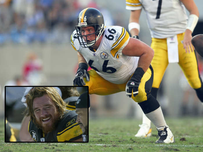 Alan Faneca was a 320-pound offensive lineman for the Steelers, Jets, and Cardinals and last played in 2010.