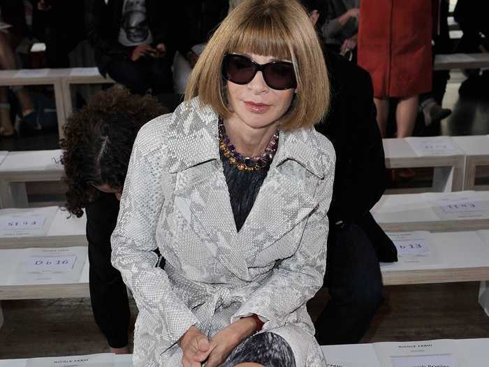 Anna Wintour says that everyone should lose his or her job at some point.