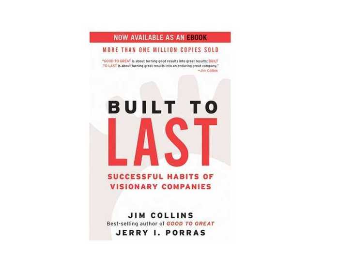 "Built to Last: Successful Habits of Visionary Companies" by Jim Collins