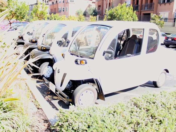 These electric cars. Netflix used to have Segways, but no more.