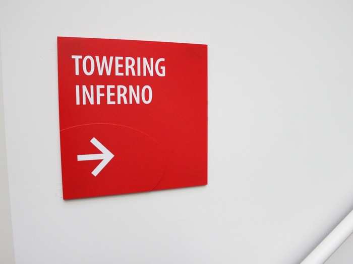 Finally! Here we are... the Towering Inferno, the legendary office where Reed Hastings hangs out.