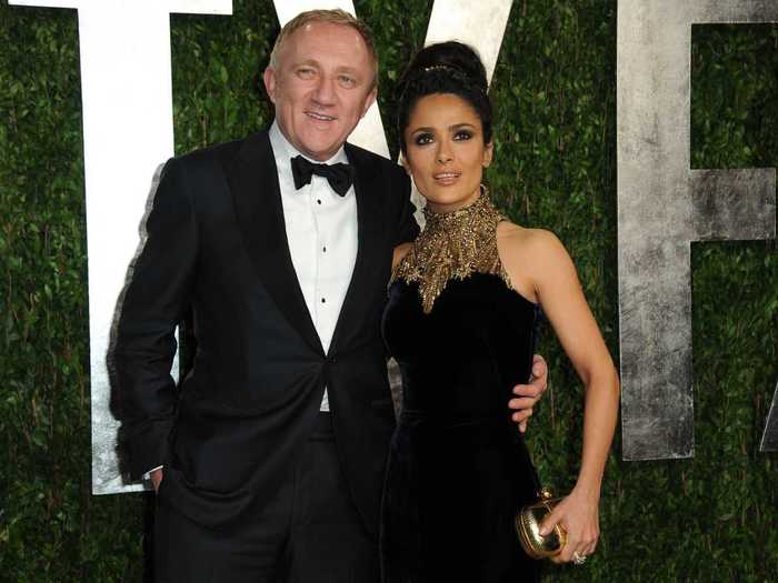 Salma Hayek is married to French billionaire, François-Henri Pinault.