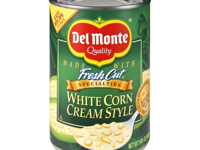 Del Monte White Corn Cream Style