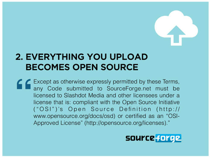 SourceForge wants you to open your software.