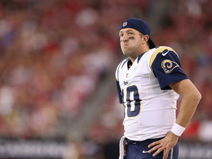 UNRANKED: Kellen Clemens, St. Louis Rams*