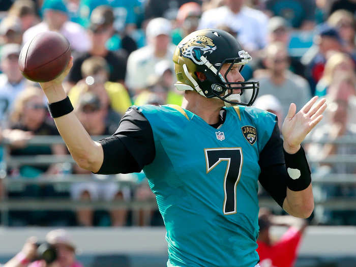 24. Chad Henne, Jacksonville Jaguars (previously 27th)