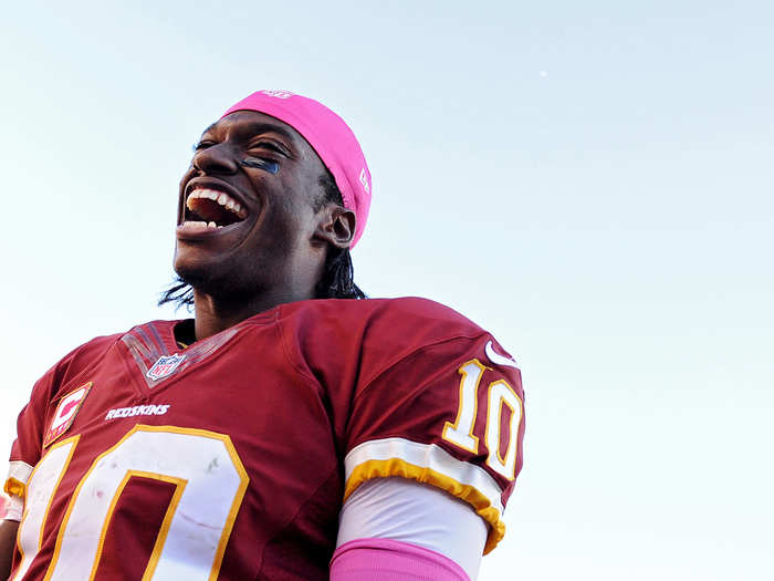 19. Robert Griffin III, Washington Redskins (previously 18th)