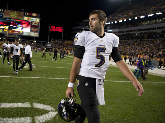 18. Joe Flacco, Baltimore Ravens (previously 19th)