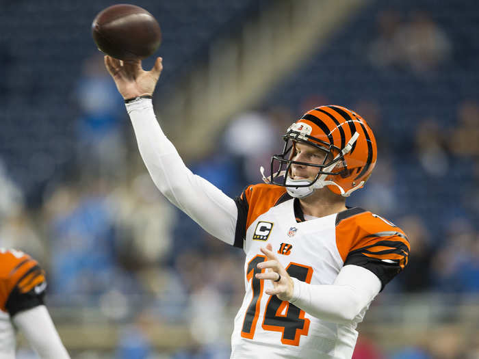 7. Andy Dalton, Cincinnati Bengals (previously 7th)