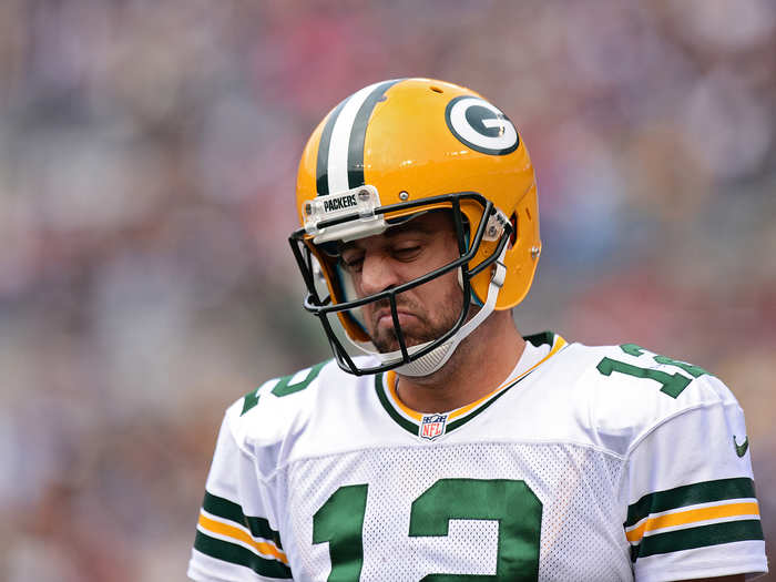 5. Aaron Rodgers, Green Bay Packers (previously 6th)