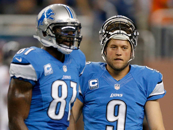 4. Matt Stafford, Detroit Lions (previously 5th)