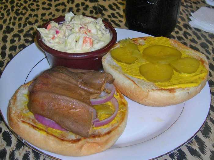 MISSISSIPPI: A local staple in Jackson is a pig ear sandwich. It