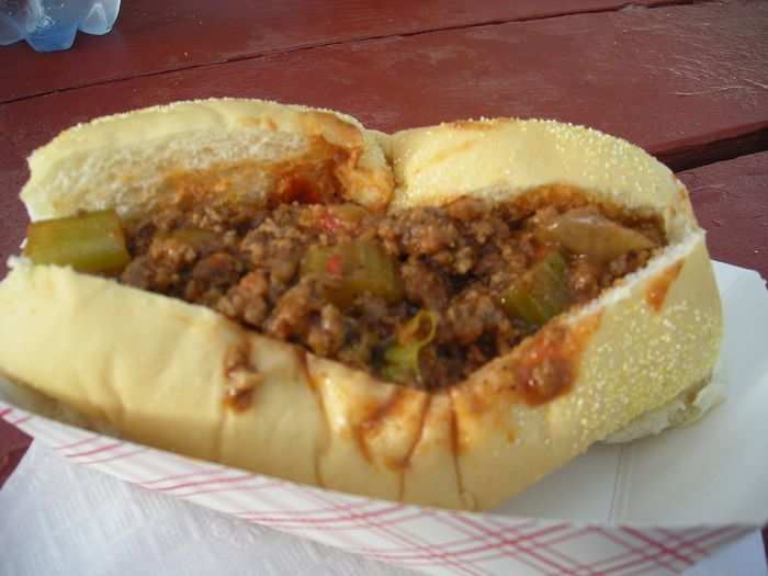 RHODE ISLAND: This tiny state is home to a very big sandwich. The Dynamite, which hails from Woonsocket, is a sloppy joe burger made with onions, bell peppers, and celery. Be careful — it is spicy.