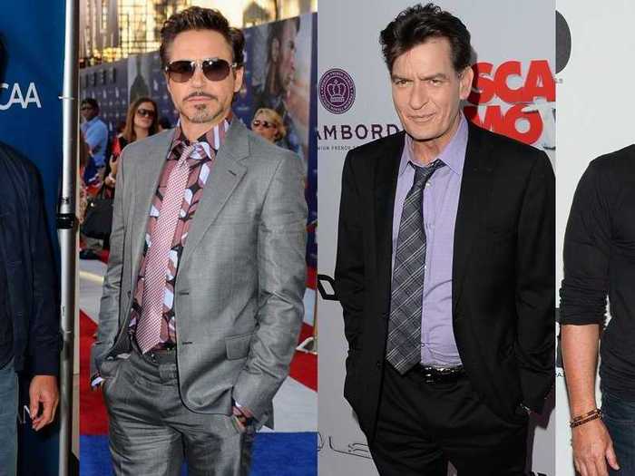 Rob Lowe, Charlie Sheen, Robert Downey Jr., and Sean Penn have known each other since they were teens.