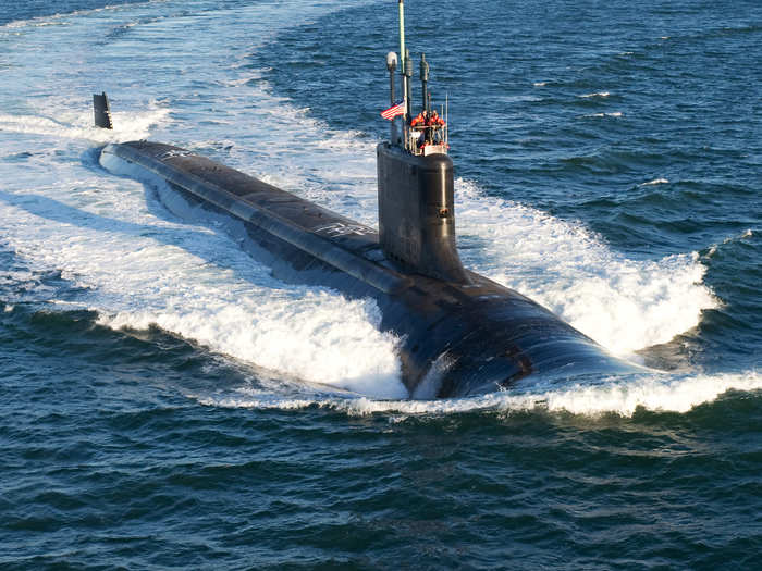 They can travel at a little more than 25 nautical miles per hour, faster than Ohio-class subs which move around 20 nautical miles per hour.