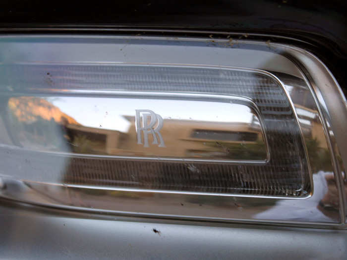 And I was disappointed to find the "RR" on the headlights don