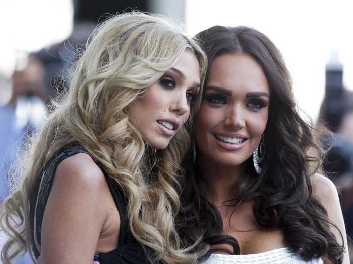 Petra and Tamara Ecclestone, daughters of Formula One CEO Bernard Ecclestone