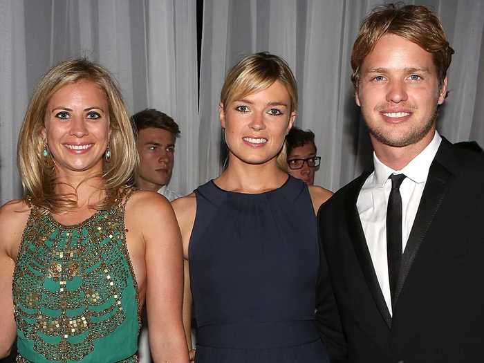 Holly and Sam Branson, children of Virgin mogul Richard Branson