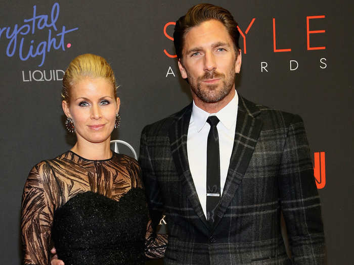 Henrik Lundqvist (#7) is married to longtime partner Therese Andersson.