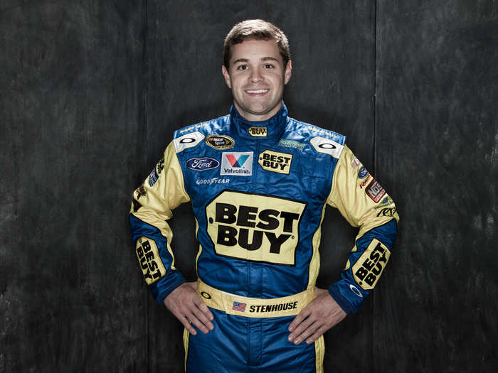 Danica Patrick (#11) is dating fellow driver Ricky Stenhouse Jr.