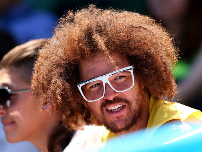 Victoria Azarenka (#28) is dating Redfoo from the band LMFAO.