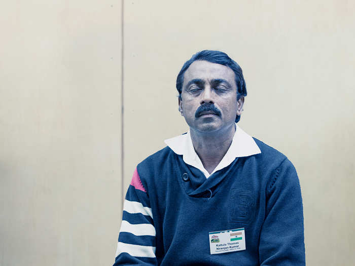 Thomas Niranjan Kumar of India placed 56th. It was his first year of competing.