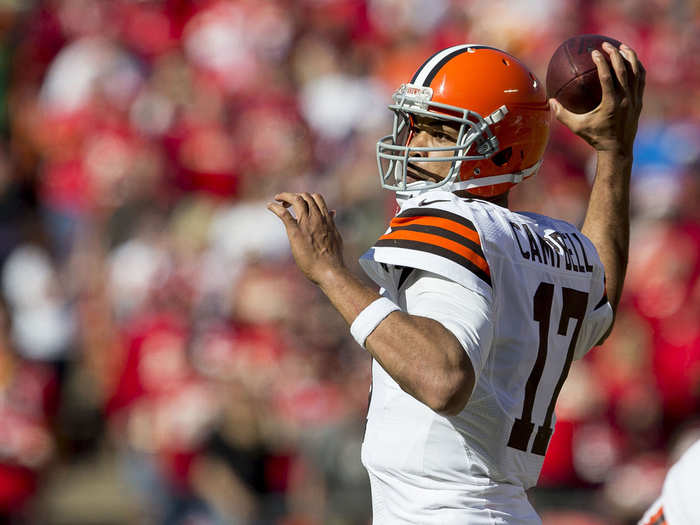 17. Jason Campbell, Cleveland Browns (previously unranked)