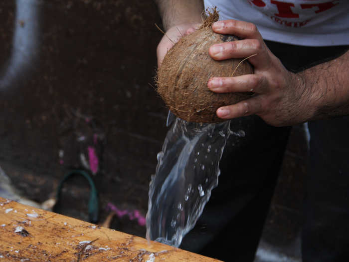 Coconut oil is a natural beauty aid.