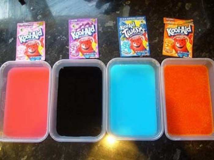 Kool-Aid can double as dish washer detergent.