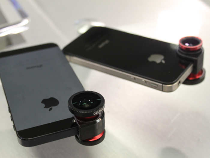 Olloclip is a tiny iPhone camera accessory that lets users take dynamic photos.