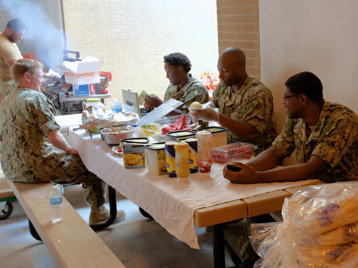 Back inside we decline a burger before saying goodbye and heading to the LCAC