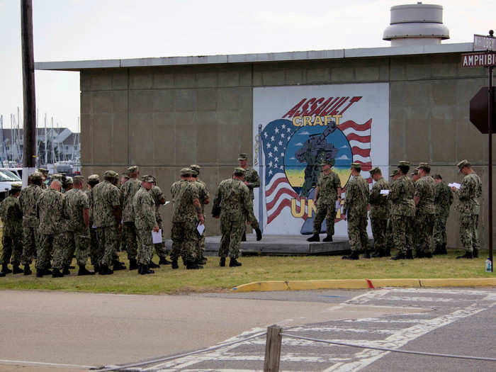 And the Landing Craft Unit is far different as well.