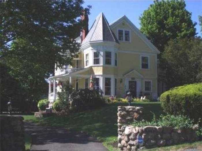 This charming beachfront Victorian used to be the summer home of a wealthy businessman.